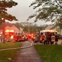 <p>West Side firefighters quickly extinguished a blaze in a condo Friday evening at 38 Connecticut Ave. in Stamford.</p>