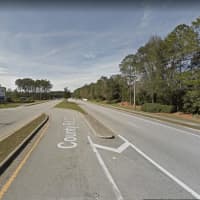 <p>County Road 210, near where former Bronxville Police Sgt. Anthony Deleo crashed his motorcycle in Florida.</p>