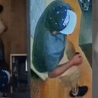 <p>This is one suspect in a nail salon burglary on July 21 in Westport.</p>