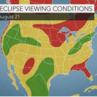 <p>Viewing conditions for Monday&#x27;s eclipse will be good in the Hudson Valley.</p>