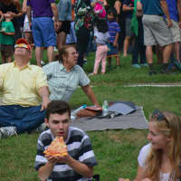 <p>Some made a day of it Monday, taking in the eclipse and getting pizza delivered to the Rolnick Observatory in Westport.</p>