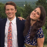 <p>Tatiana Schlossberg, daughter of Caroline Kennedy and Edwin Schlossberg, married fellow Yale graduate George Moran, a Greenwich native, on Saturday on Martha&#x27;s Vineyard.</p>