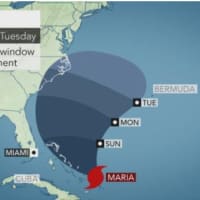 <p>A look at Category 5 Maria&#x27;s path after it slams Puerto Rico and the Caribbean Islands this week.</p>