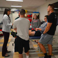 <p>Classes began this fall in Sacred Heart University&#x27;s new Center for Healthcare Education.</p>