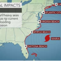 <p>A look at coastal impacts this week from Hurricane Maria.</p>