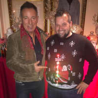 <p>Pasquale meets Bruce Springsteen.</p>
