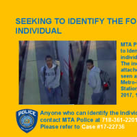 <p>A flier from the MTA on the witness sought for questioning.</p>