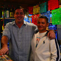 <p>Business partners Ryan Gillespie and Nicho Guevara look forward to opening Tequila Revolucion in Fairfield this week.</p>