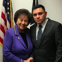 <p>U.S. Rep. Nita Lowey invited Hugo Alexander Acosta Mazariego of Pearl River, a successful and grateful &quot;Dreamer,&quot; as her guest during President Trump&#x27;s State of the Union address at which immigration was a talking point.</p>