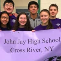 <p>Proud students at John Jay High School, part of the Katonah-Lewisboro School District, ranked the state&#x27;s best district.</p>