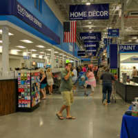 <p>Inside the Lowe&#x27;s Home Improvement store in at Ridge Hill shopping center in Yonkers.</p>