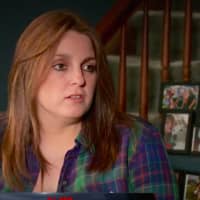 <p>Jen Kozdra says her Mahwah house is haunted by ghosts attacking her family.</p>