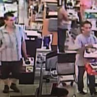 <p>State Police are attempting to identify the pictured suspects regarding a Grand Larceny investigation.</p>