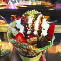 <p>Get your ice cream in a crepe at T Swirl in Fort Lee.</p>
