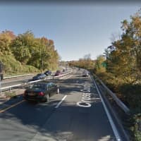 <p>Cross County Parkway near the exit for the Saw Mill River Parkway in Yonkers.</p>