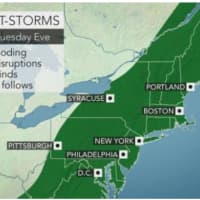 <p>Heavy thunderstorms on Tuesday, accompanied by gusty winds, will usher in a cooler, more comfortable weather pattern.</p>