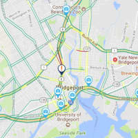 <p>A rollover crash on Route 8 is causing backups in Bridgeport.</p>