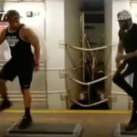 <p>Anderson, formerly of Hackensack, owns The Fitness Factory a block from the fire station.</p>