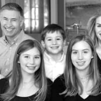 <p>Republican gubernatorial candidate David Stemerman with his wife, Joline, and their five children.</p>