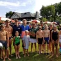<p>The Yorktown Swimming and Diving all-stars.</p>