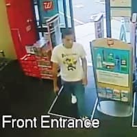 <p>The Westport Police Department released surveillance photos of a suspect implicated in an identity theft case.</p>