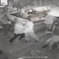 <p>Officials in Yonkers have released video footage of two firefighters involved in a pair of bar fights.</p>