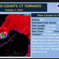 <p>Info on the tornado that touched down in New Canaan and went through Norwalk late Tuesday afternoon.</p>