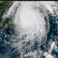 <p>A look at Michael after it made landfall Wednesday afternoon as a Category 4 hurricane.</p>