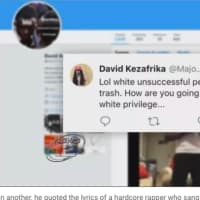 <p>Former Ossining trustee candidate David Kezafrika&#x27;s posts on Twitter prompted him to withdraw from the Nov. 6 election this week.</p>