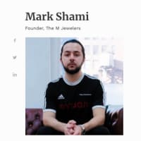 <p>Mark Shami of Fort Lee: Founder of The M Jewelers.</p>