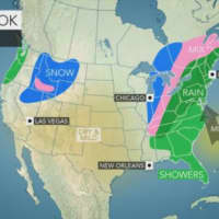 <p>The storm system will extend up the East Coast on Friday, Dec. 21 with a wintry mix and snow in much of the Midwest.</p>