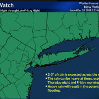 <p>A Flash Flood Watch is in effect for the entire region until 1 a.m. Saturday, Dec. 22.</p>