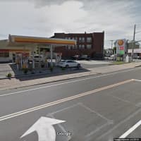 <p>The area where three people were found shot.</p>