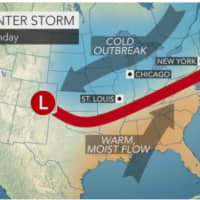 <p>The potential for snowfall starts on Friday, Jan. 18.</p>
