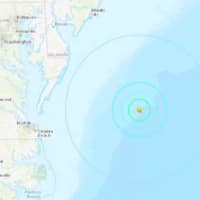 <p>A 4.7 magnitude earthquake was reported more than 100 miles off the coast of Maryland Tuesday.</p>
