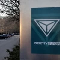 <p>Identity Evropa stickers have been spotted in Katonah.</p>