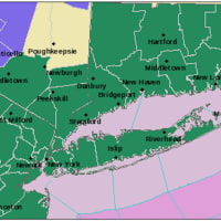 <p>A look at areas (in green) where a Flash Flood Watch is in effect.</p>