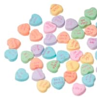 <p>Sweethearts candy</p>