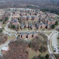<p>Aerial photo of VA campus</p>