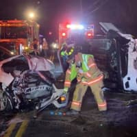 <p>Three people were injured in the head-on crash in Putnam County.</p>