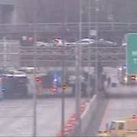 <p>A look at the I-95 closure in New Rochelle.</p>
