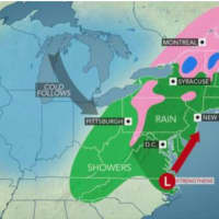 <p>A look at the East Coast that will bring heavy rain to the area and snow to upstate New York and northern New England.</p>