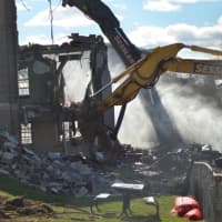 <p>Demolition began at the Dutchess County Sheriff&#x27;s Office.</p>