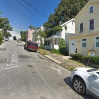 <p>Vineyard Avenue in Yonkers, where the body was located.</p>