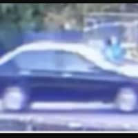 <p>A look at the sedan involved in the hit-run incident.</p>