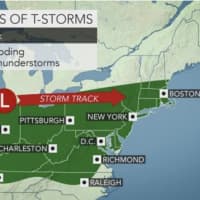 <p>Rounds of thunderstorms will continue through the early part of the week.</p>