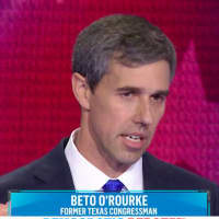<p>Beto O&#x27;Rourke, former Texas congressman, during Wednesday&#x27;s Democratic Party presidential debate.</p>