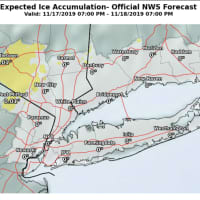 <p>A look at projected ice accumulations.</p>