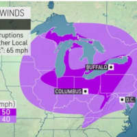 <p>Wind gusts will be between 30 and 40 miles per hour on Wednesday, Nov. 27.</p>
