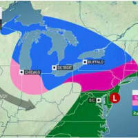 <p>A wintry mix in much of the region could make for slippery travel for those returning home after Thanksgiving travel on Sunday, Dec. 1.</p>